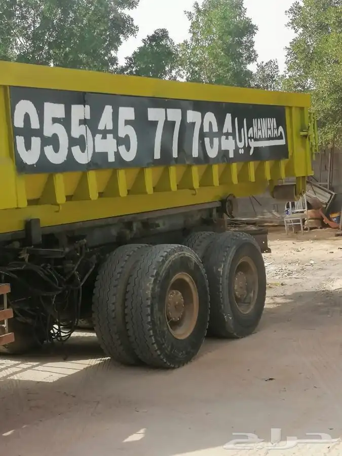 حاويات انقاض و مخلفات للايجار بالقصيم بريده عنيزه البكيرية 1