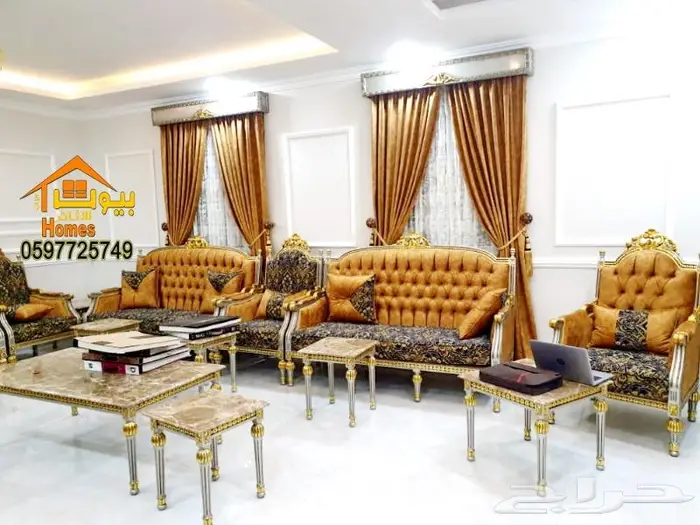اثاث ملكي فخم ل. مجالس . قصور مناسبات .صالات طعام 18