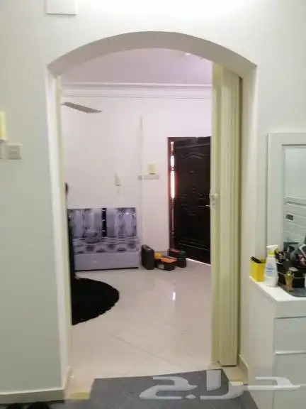 تركيب باب اكروديون على قوس 1