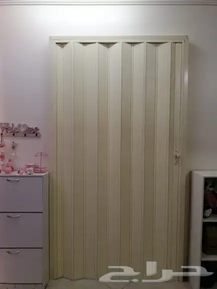 تركيب باب اكروديون على قوس 3