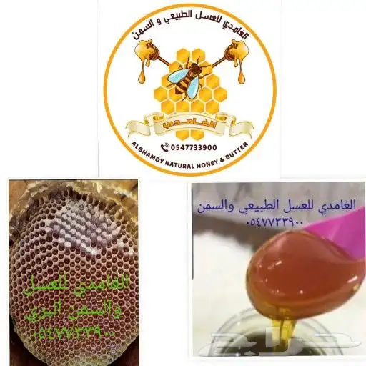 الغامدي للعسل والسمن البري 4