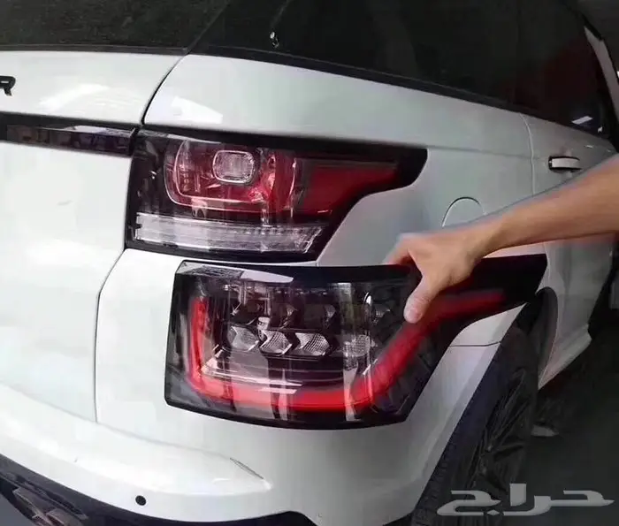 شبك وشمعات خلفية فيس لفت للرنج روفر سبورت موديل 2014-2017 17