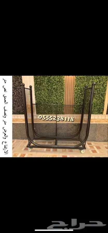 استاند حامل حطب موديلات جديده وجوده عاليه مع توفر طربال 36