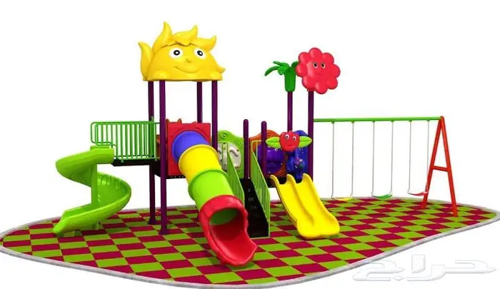 مراجيح وزحاليق العاب ساحات خارجية 34