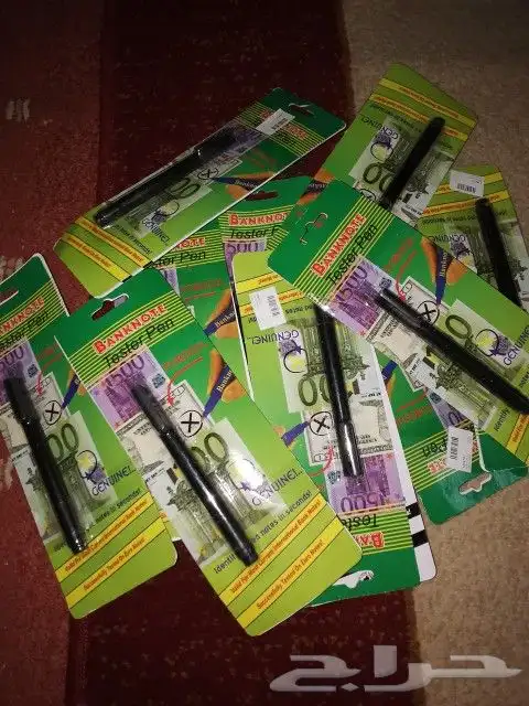 قلم يكشف العملات المزوره 0