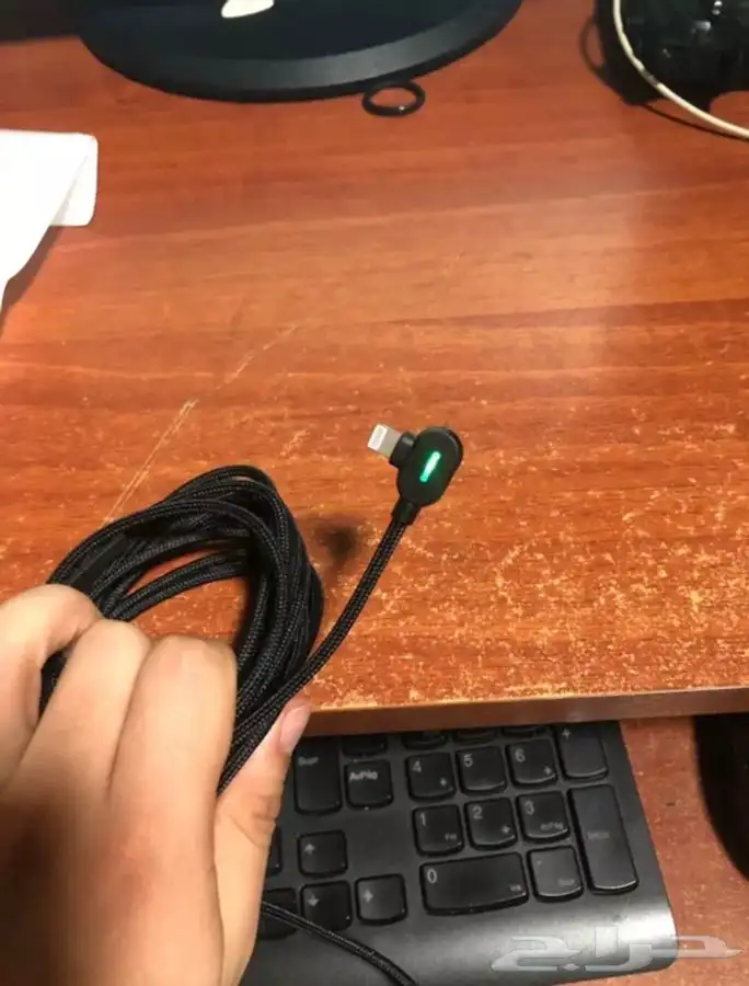 شاحن ايفون اصلي وسريع الشحن 3 متر (أسود) 7