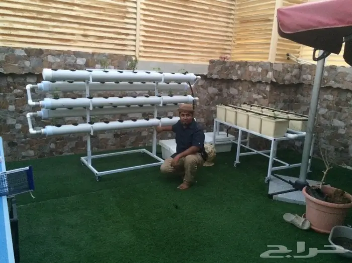 انشاء أنظمة زراعة مائية وبيوت محمية منزلية  73