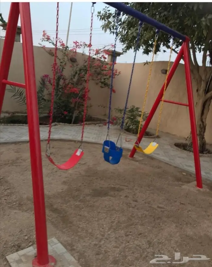 مراجيح وزحاليق العاب ساحات خارجية 58
