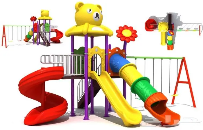 العاب خارجية فايير مراجيح وزحاليق 8