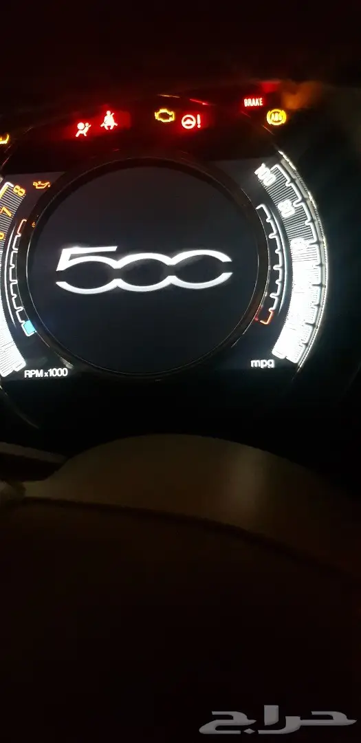 Fiat 500 عداد ديجتال 1