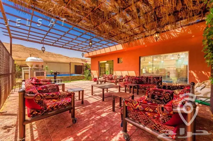 استراحه للإيجار اليومي ب500  وسط الاسبوع 23