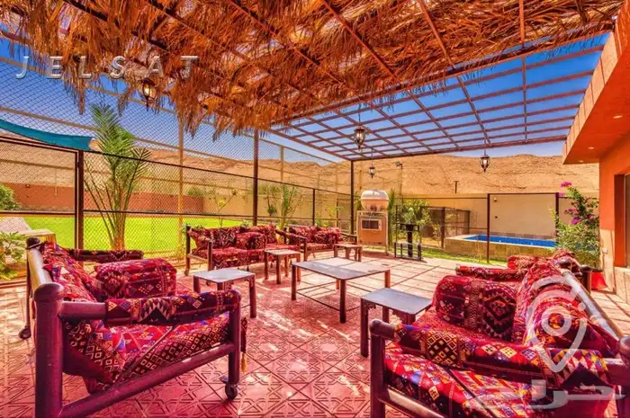 استراحه للإيجار اليومي ب500  وسط الاسبوع 24