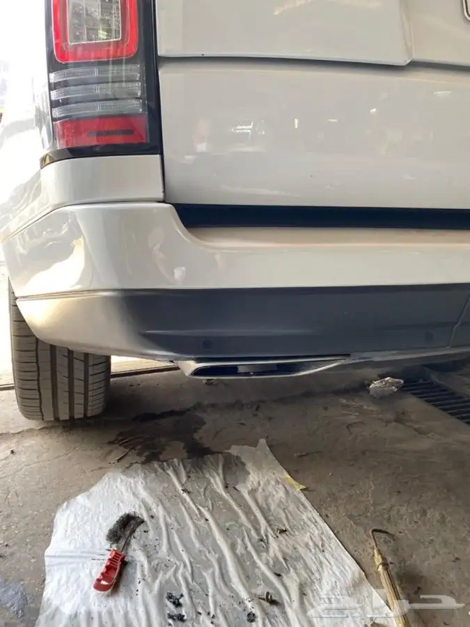 شبك واصطبات خلفية ومخارج فيس لفت رنج روفر الشكل الجديد 18