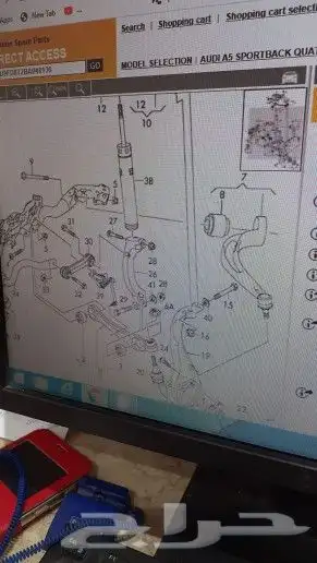 يتوفر لدينا جميع قطع غيار اودي 7