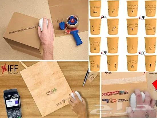 بالتقسيط طابعة الأكواب الورقية والشرايط رهيبة للهدايا 6