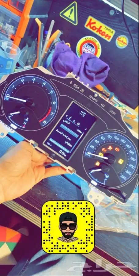 اصلاح تتش لمس شاشة كاديلاك 4