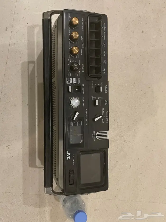 جهاز نادر 3 في واحد JVCمسجل - راديو - تلفزيون 2