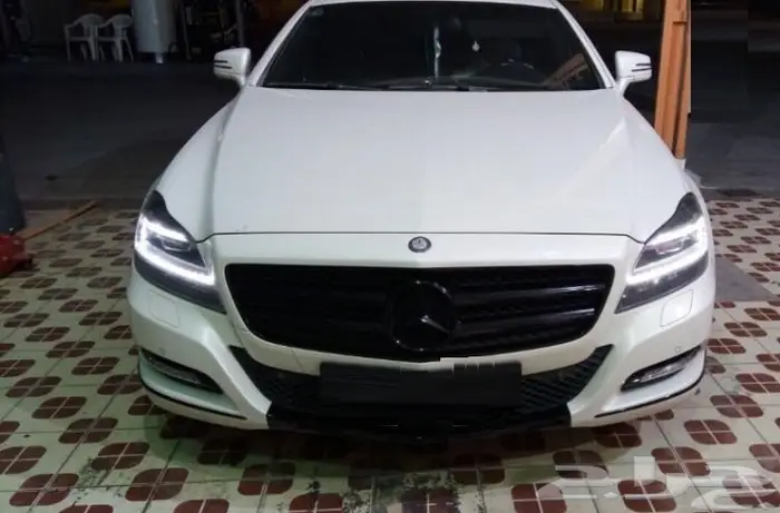 تحويل شبك ونياكل المرسيدس CLS الى بلاك اديشن 5