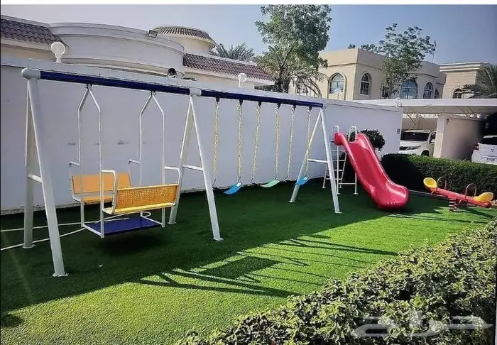 طقم مرجيحة مع زحليقة العاب خارجية 18