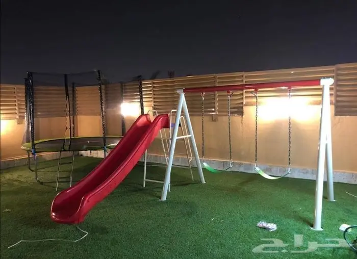 طقم مرجيحة مع زحليقة العاب خارجية 2