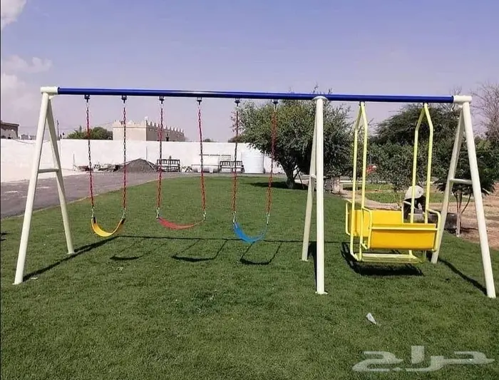 طقم مرجيحة مع زحليقة العاب خارجية 5