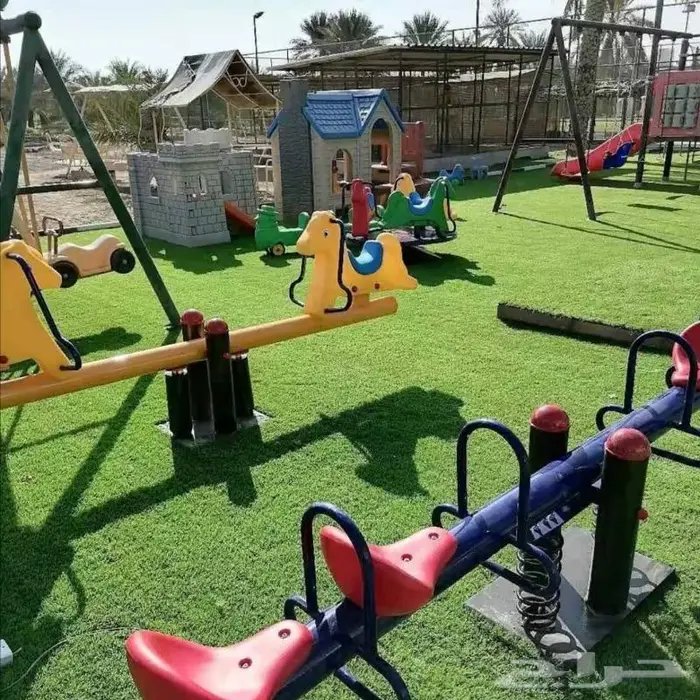 طقم مرجيحة مع زحليقة العاب خارجية 11