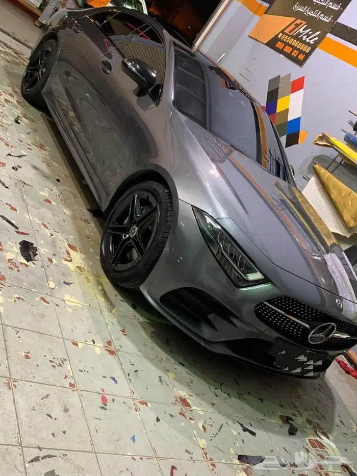 تحويل شبك ونياكل المرسيدس CLS الى بلاك اديشن 0