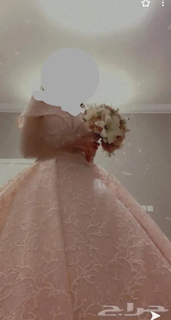 فستان شبكة او سهرة فخم للبيع 1