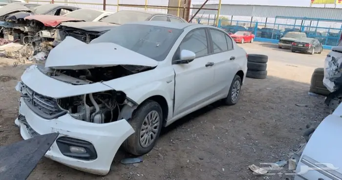 قطع مستعمل دودج نيون مصدوم 2018 3