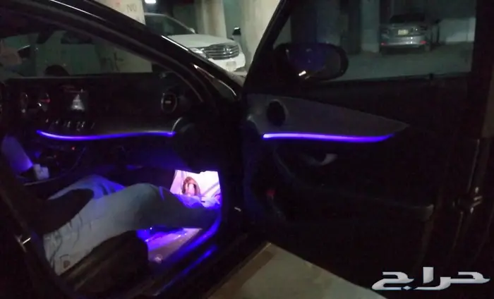 تركيب أضائة داخلية على سيارة مرسيدس 0