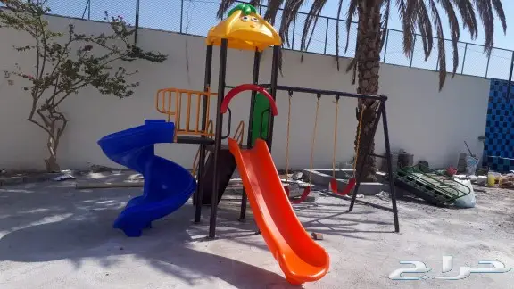 مراجيح ثنائي زحاليق الألعاب اطفال مائيه 4