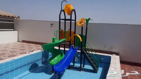 عرض العيد مراجيح زحاليق الألعاب اطفال مائيه 6