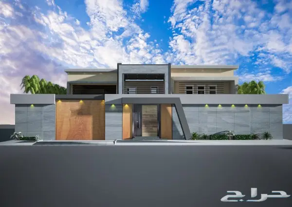 تصميم-مصمم-واجهات-معماري-فلل 3Dثلاثي الابعاد 13