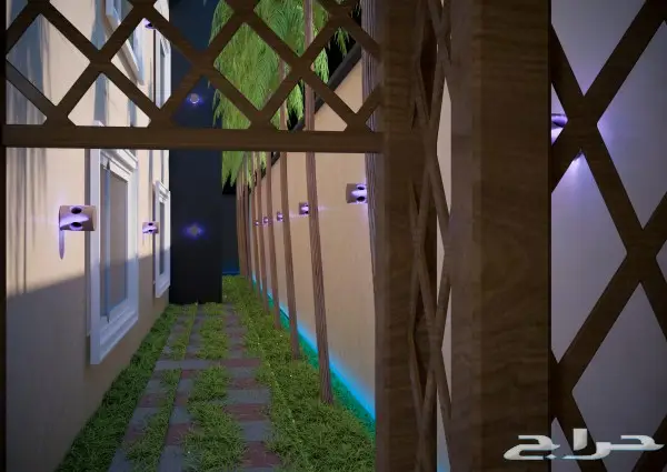 تصميم-مصمم-واجهات-معماري-فلل 3Dثلاثي الابعاد 21