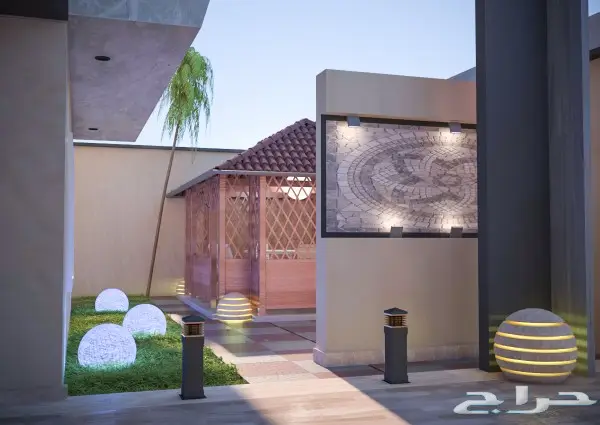 تصميم-مصمم-واجهات-معماري-فلل 3Dثلاثي الابعاد 22