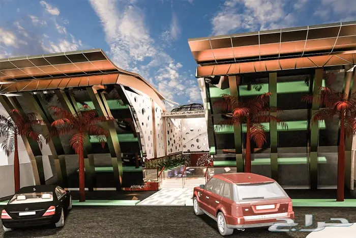 تصميم-مصمم-واجهات-معماري-فلل 3Dثلاثي الابعاد 7