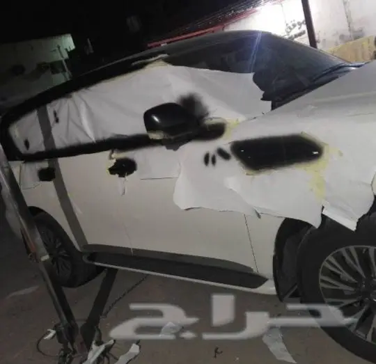 رش مطفي وتجليد سيارات ورش جنوط ورش داخلي  81