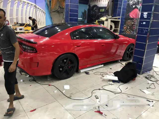 رش مطفي وتجليد سيارات ورش جنوط ورش داخلي  31