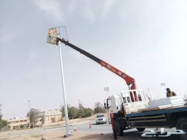 كرين سله ورافعه وسطحه ونش للإيجار الرياض 1