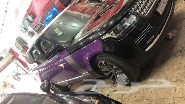 تجليد سيارات وتغير اللوان ورش مطفي ورش جنوط  5