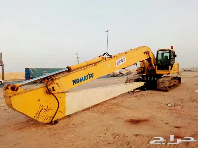 بوكلين حفار بوم طويل للبيع او للايجار 4