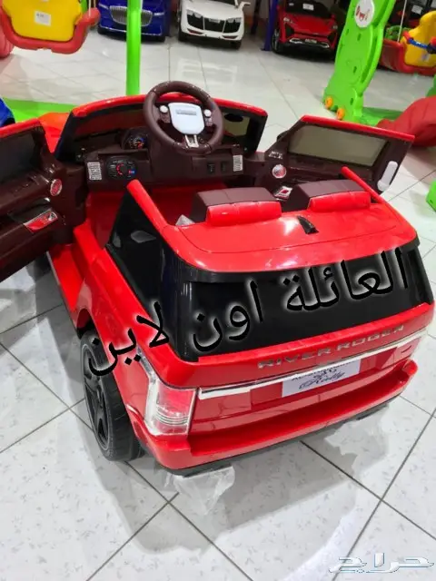 سيارات اطفال جديده بلكرتون بشركات متنوعه 26