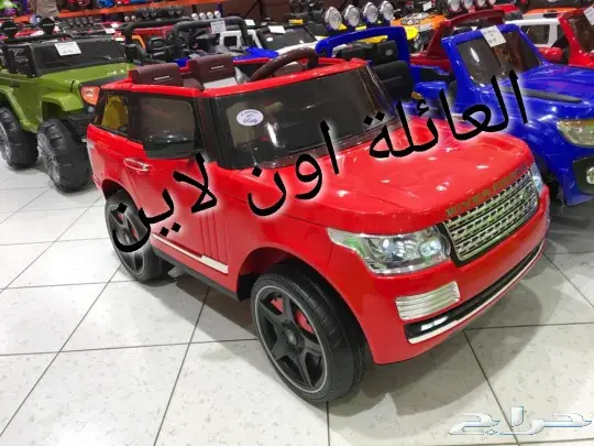 سيارات اطفال جديده بلكرتون بشركات متنوعه 62