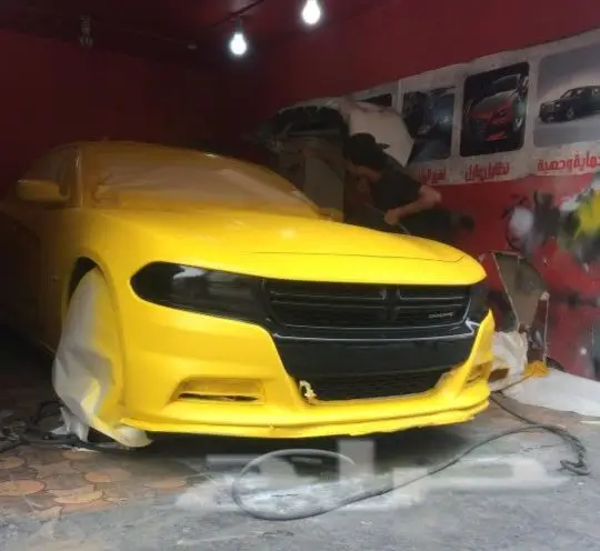 رش مطفي ورش نص لمعه مؤقت وتجليد ورش جنوط  20