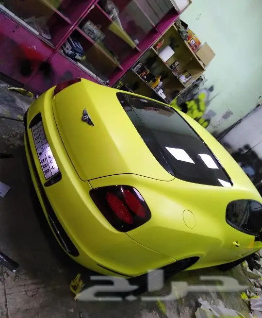 رش مطفي ورش نص لمعه مؤقت وتجليد ورش جنوط  7