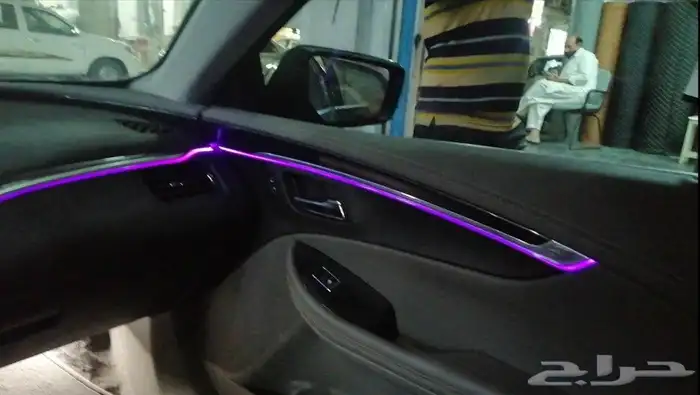 تركيب ليد على سياره امبالا 2016 2