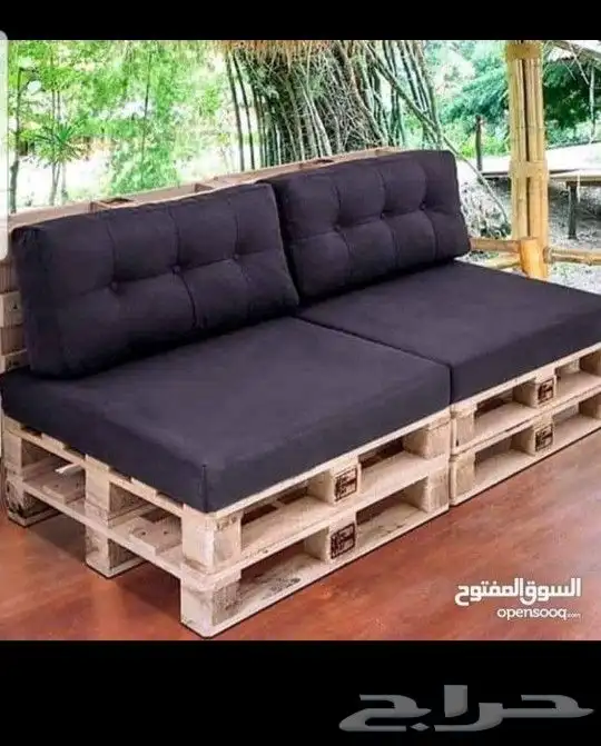 رقم (1) كراسي من خشب الطبليات كلاسيك 7