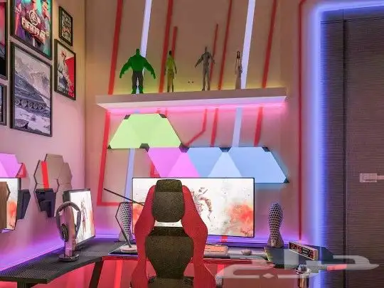تصميم_قيمنق_روم قيمنق_سيتب Gaming_setup 5