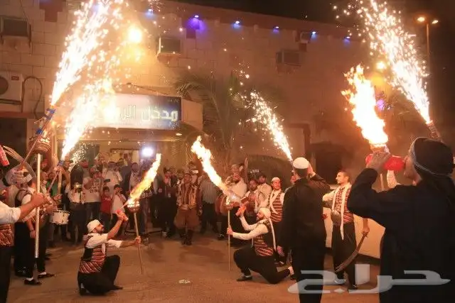 عراضة شامية فرقة خوالي الشام 4