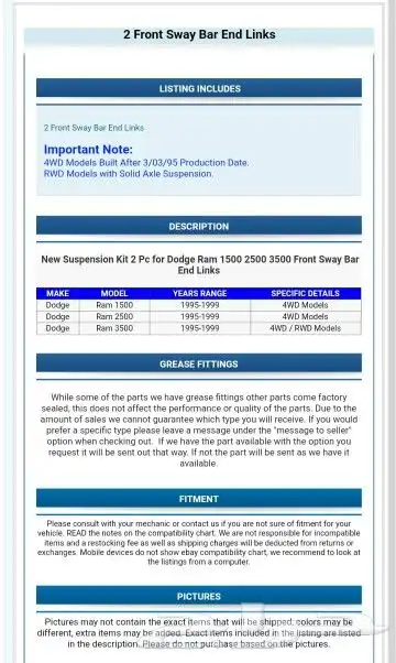 مسامير توازن دودج رام 3